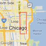 Doggie Dash route map