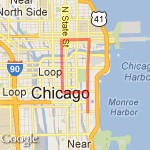 Doggie Dash route map