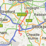 nutters run route map