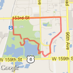 Citenennials 5k SHaboom  route map