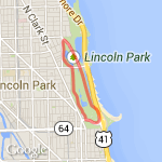 5K Race Route Final route map