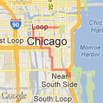 Cake Race 5k route map