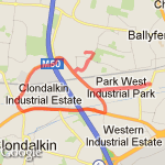 week 3 25k route map