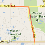 school to elrene route map