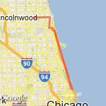 LAKEFRONT route map