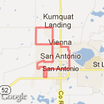 San Antonio - 6  mile Steady State route map