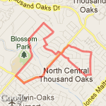 4 Mile route route map