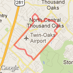 6 Mile route around the world route map