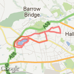 Church rd/doffcocker route map