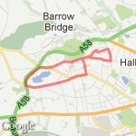 3.4 miles route map