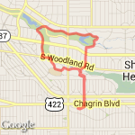 Run with KJ Longer route map