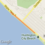 14th to just before tower 24 route map