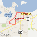 waconia option#1 route map