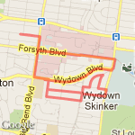 Aberdeen/Arundel route map