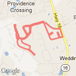 Five Mile Loop route map