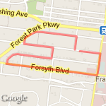 neighborhood route map