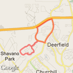 5 mile route route map