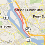 Trail/Preble Rd route map