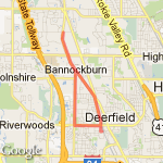 Telegraph / Old Mill /Telegraph / Wilmot route map