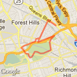 Forest Park route map