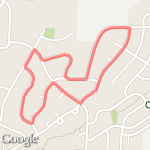 campfire/schuster/pilgrim walk route map