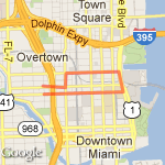 336 NW 5th  route map