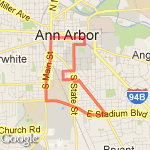 Scenic Loop route map