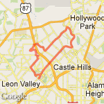 21.3 Mile Route route map