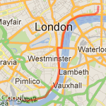 Queenstown Road/Chelsea route map