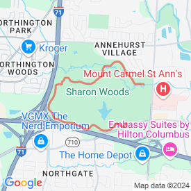 Run My Route - Running Map 5k Sharon woods