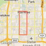 Kyrene to Chandler to Rural Loop route map
