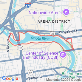Run My Route - Running Map 5k around the river