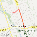 my house to hwy 2 route map