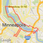 Loop from Accenture Tower 7.6 mi route map