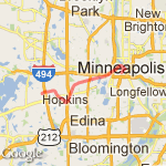 Accenture Tower to Williston Athletic Club 14.2 miles route map