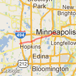 Accenture Tower to Williston Using Mtka Blvd 10.7 mi route map