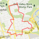 6k through Rosedale route map