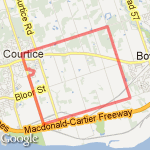 Holt rd loop route map