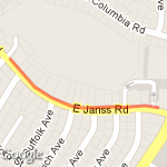 Tuesday Warm Up route map