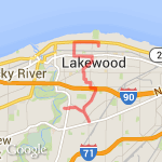 Rivers Edge, Long Route route map