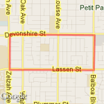 Lassen-Devonshire loop route map