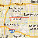 home to lakewood route map