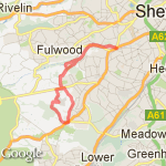 STC sat run 12-11-11 route map