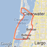 The Short "Loop" route map