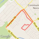 River Road Extend route map