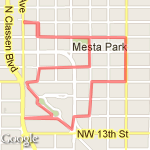 final 30 minute run route map