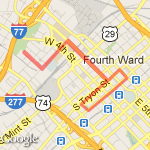 3.5m uptown loop 1 route map