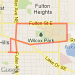 round aquinus and back route map