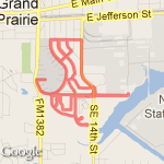 Street/Neighborhood Route route map