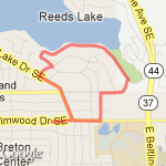 Morning Walk route map